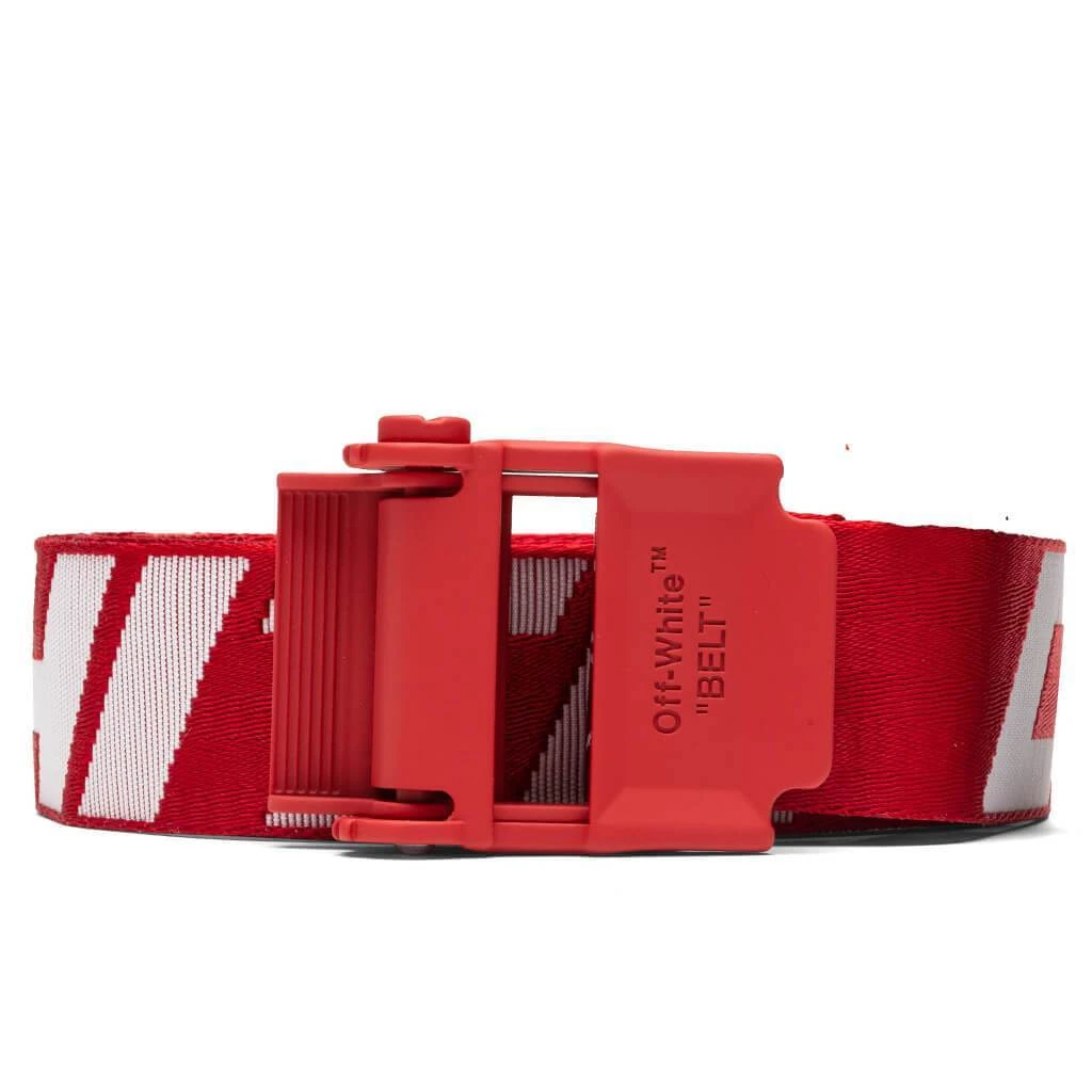 2.0 Industrial Belt - Red/White FW20 1 2.0 Industrial Belt - Red/White FW20