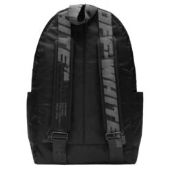 Arrow Backpack - Black/White -Urban Fashion Sales off white co virgil abloh arrow backpack blackwhite omnb003r20e480201001 os 4