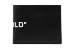 FW19 Quote Bifold Wallet - Black/White