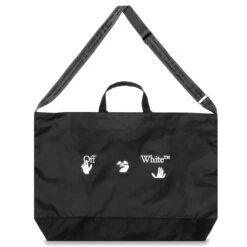 OW Logo Tote - Black/White