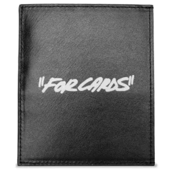 Quote Cardholder - Black/White