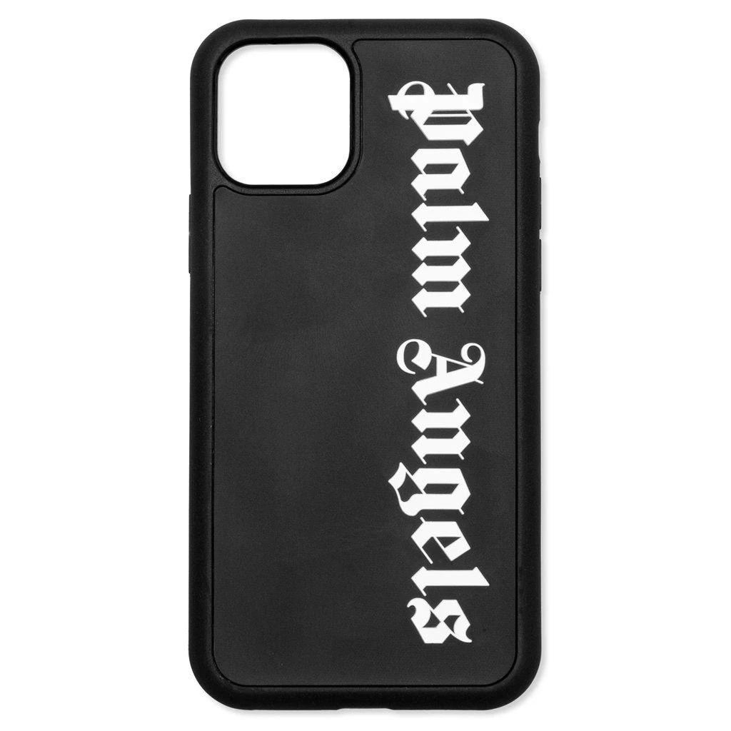 Palm Angels Logo IPhone Case 11 Pro - Black/White 1 Palm Angels Logo IPhone Case 11 Pro - Black/White