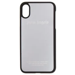 Palm Angels Metallic IPhone Case Cover XR - Silver/No Color