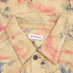 Palm Angels Tie Dye Corduroy Trucker - Multicolor 6 Palm Angels Tie Dye Corduroy Trucker - Multicolor -Urban Fashion Sales palm angels tie dye corduroy trucker multicolor 3