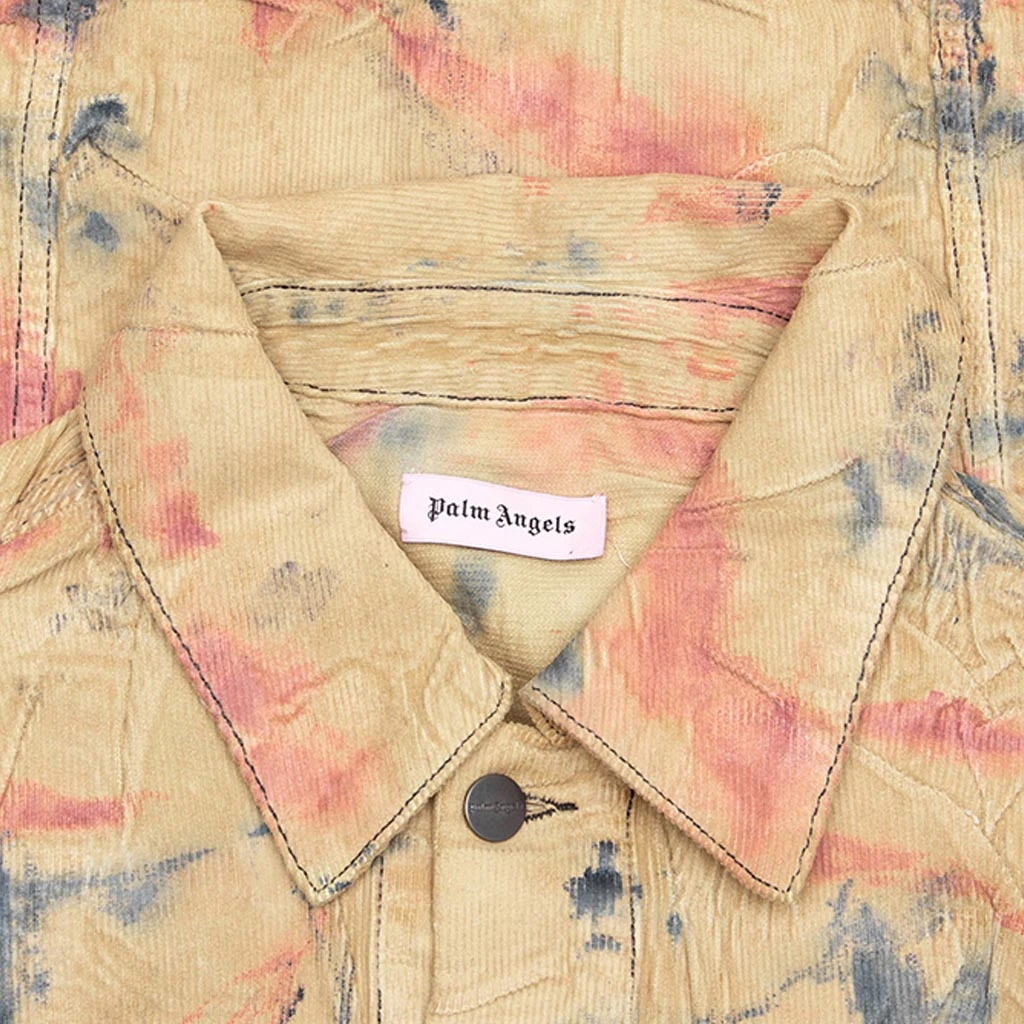 Palm Angels Tie Dye Corduroy Trucker - Multicolor 3 Palm Angels Tie Dye Corduroy Trucker - Multicolor - Image 3