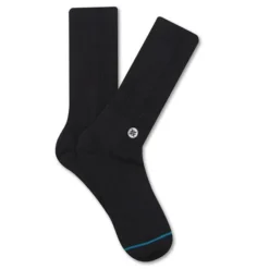 STANCE Icon Socks - Black/White