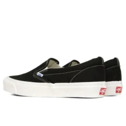 OG Classic Slip-LX - Black -Urban Fashion Sales vans vault og classic slip on lx black 3