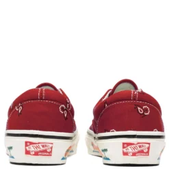OG Era LX "Paisley" - Pompeian Red/White 7 OG Era LX "Paisley" - Pompeian Red/White -Urban Fashion Sales vans vault og era lx paisley pompeian redwhite 4