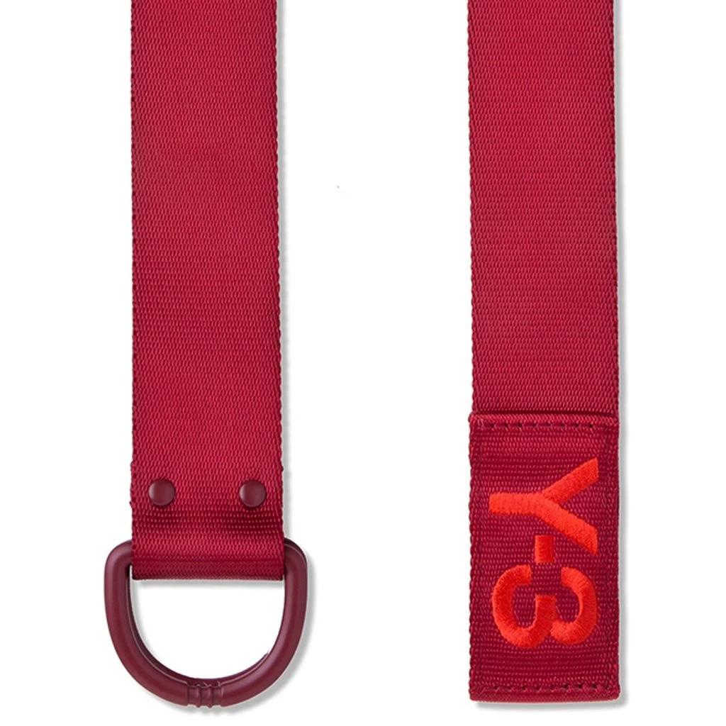 Y-3 Logo Belt - Rust Red 2 Y-3 Logo Belt - Rust Red - Image 2
