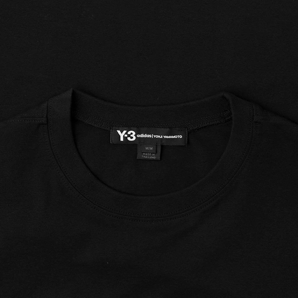 Y-3 U New Classic Crew SS Tee - Black 2 Y-3 U New Classic Crew SS Tee - Black - Image 2