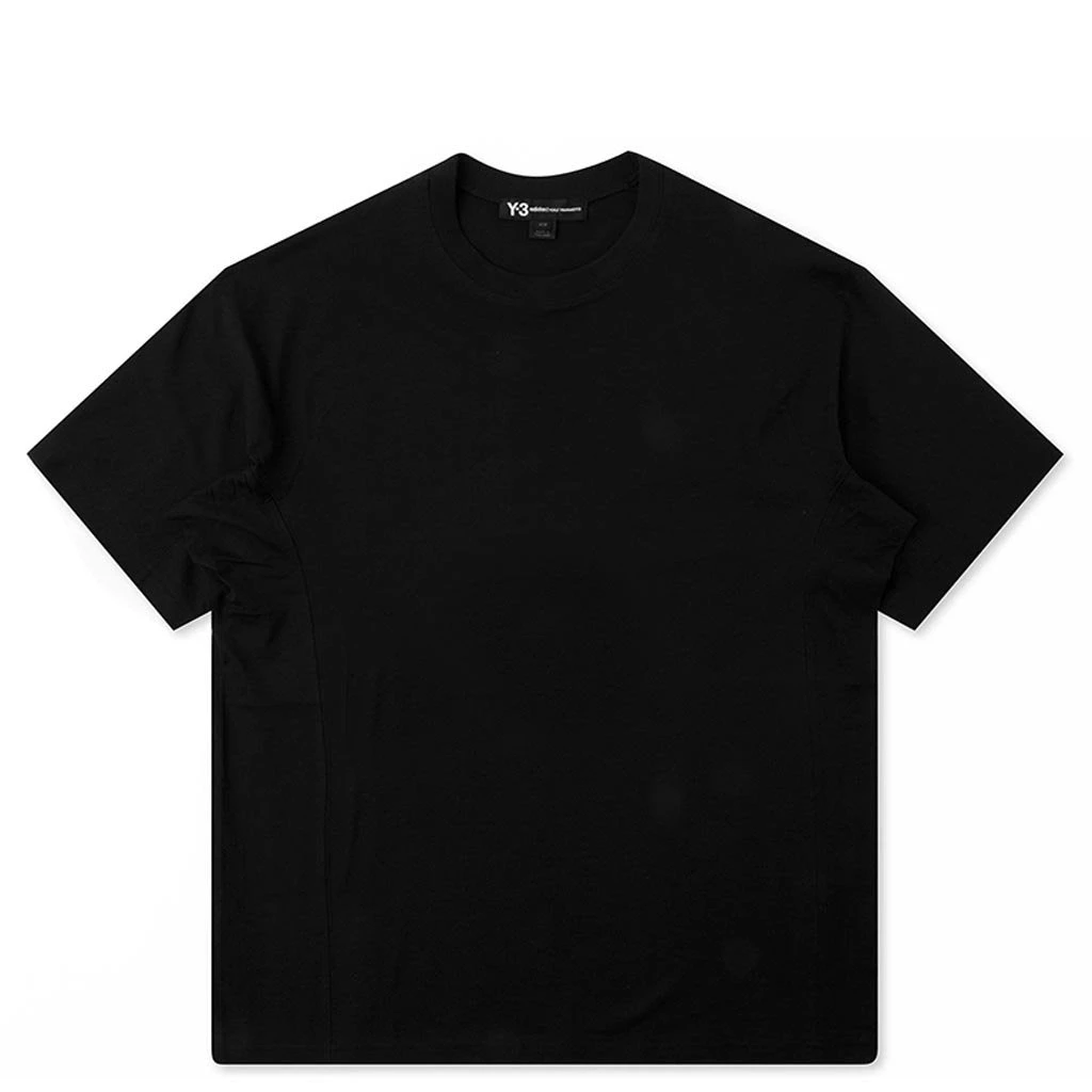 Y-3 U New Classic Crew SS Tee - Black 1 Y-3 U New Classic Crew SS Tee - Black